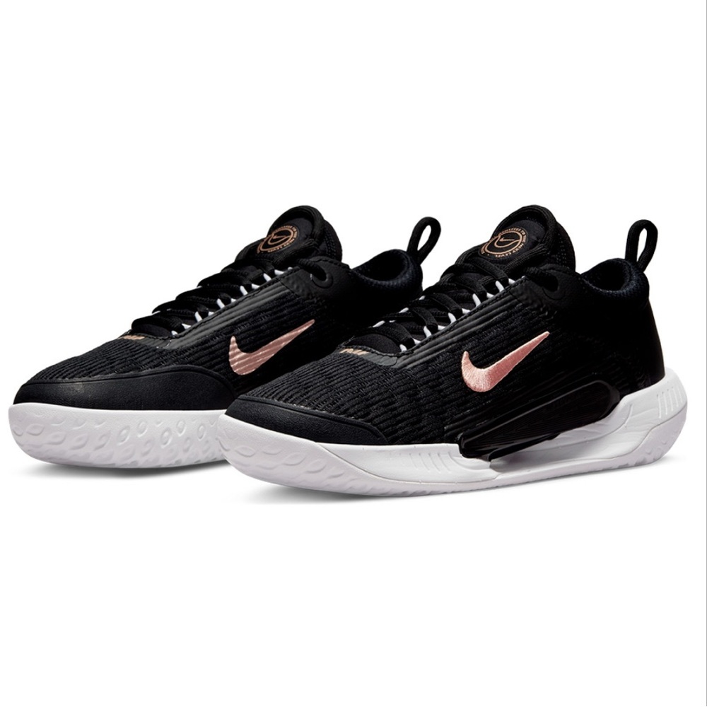 Nike Zoom Court NXT HC 🎾 tennis sneaker Black/Bronze NIB